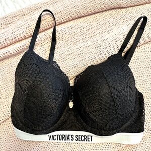 VS 34DD full coverage t-shirt push-up bra